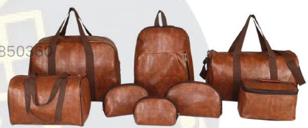 Grand Travel Set of 8 Bags for Complete Travel Organization, Premium Multi Bag Combo for Corporate Gifting, Family Trips, Holidays and Executive Use